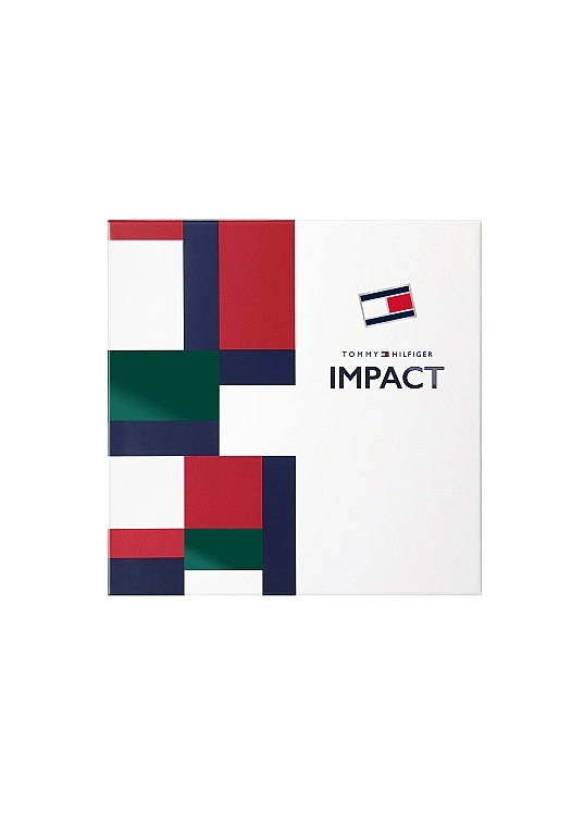 Tommy Hilfiger Impact - Zestaw (edt/100ml + sh/g/100ml + edt/4ml) — Zdjęcie N2