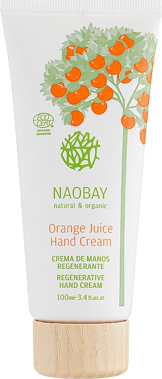 Krem do rąk z ekstraktem z soku pomarańczowego - Naobay Orange Juice Hand Cream