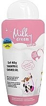 Szampon i żel pod prysznic 2w1 dla dzieci - Milky Dream Baby — Zdjęcie N1