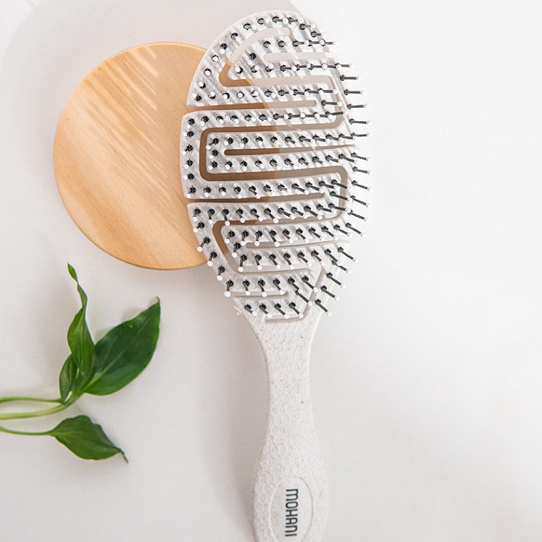 Biodegradowalna szczotka do włosów - Mohani Biodegradable Hair Brush — Zdjęcie N3