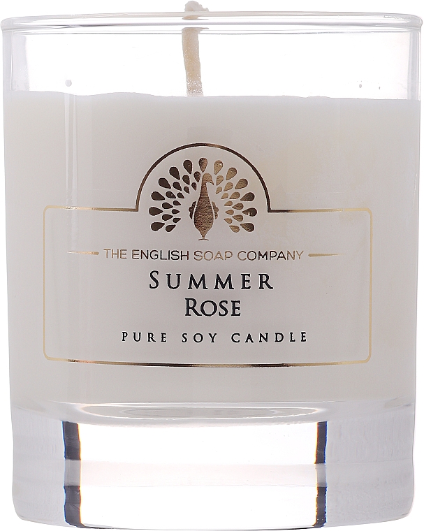 Świeca zapachowa - The English Soap Company Summer Rose Candle — Zdjęcie N1