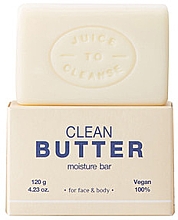 Mydło nawilżające - Juice To Cleanse Clean Butter Moisture Bar — Zdjęcie N2