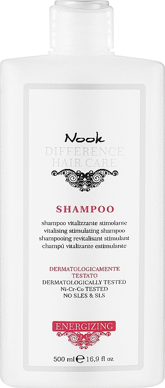 Szampon stymulujący do włosów - Nook DHC Energizing Shampoo — Zdjęcie N1