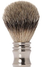 Kup Pędzel do golenia z chromowaną metalową rączką - Golddachs Shaving Brush, Finest Badger, Metal Chrome Handle, Silver