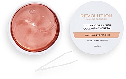 Kup Kolagenowe płatki pod oczy - Revolution Skincare Rose Gold Vegan Collagen Soothing Eye Patches
