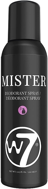 Dezodorant w sprayu - W7 Mister Deodorant Spray — Zdjęcie N1