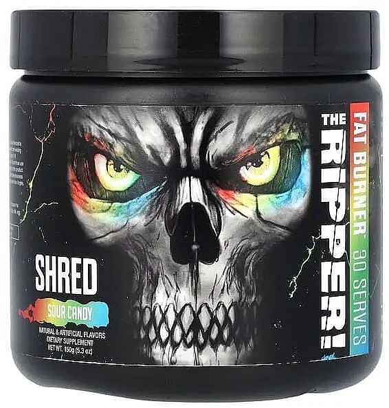 Spalacz tłuszczu - JNX Sports The Ripper! Shred Sour Candy — Zdjęcie N1