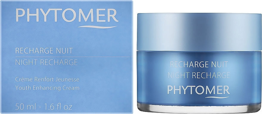 Regenerujący krem do twarzy na noc - Phytomer Night Recharge Youth Enhancing Cream — Zdjęcie N2