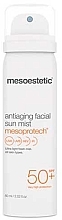 Kup Pianka do ciała - Mesoestetic Mesoprotech Anti-Aging Facial Solar Mist SPF50