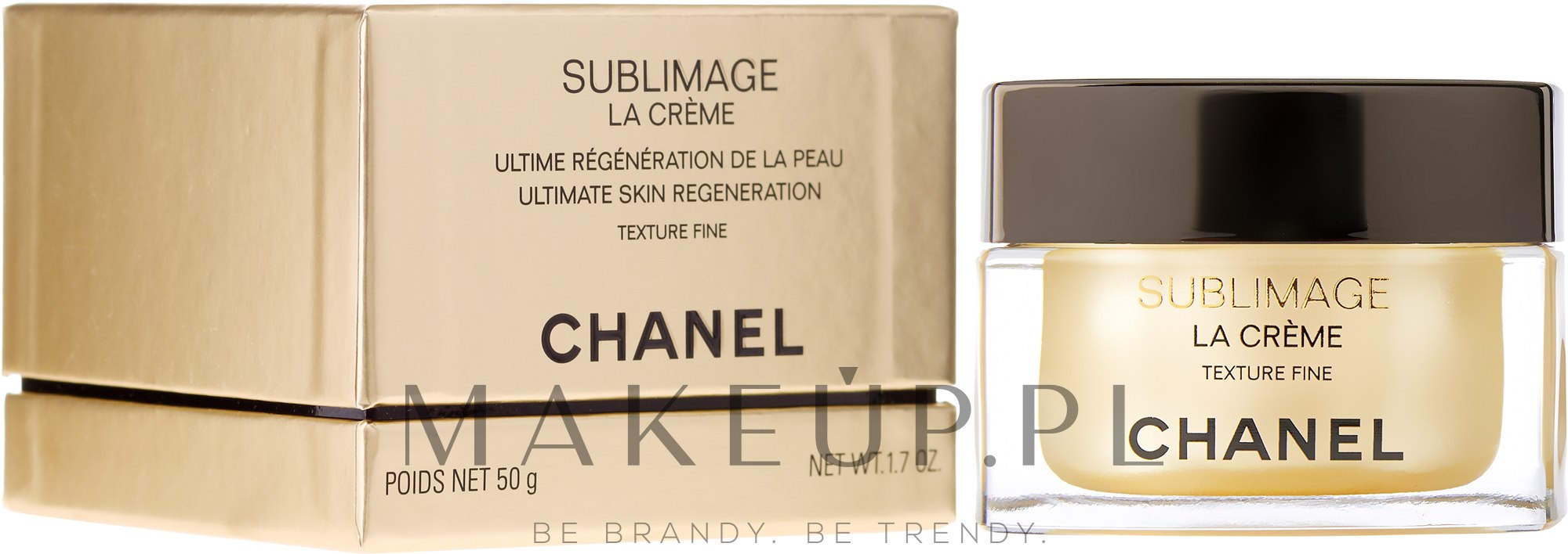 Regenerująco-przeciwzmarszczkowy krem o lekkiej konsystencji - Chanel Sublimage La Crème Texture Fine — Zdjęcie 50 ml