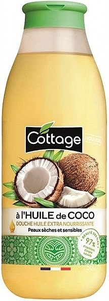 Odżywczy żel pod prysznic Kokos - Cottage Coconut Oil Shower — Zdjęcie N1