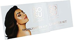 Paleta rozświetlaczy do twarzy - Sosu by SJ Highlighter Kit — Zdjęcie N2