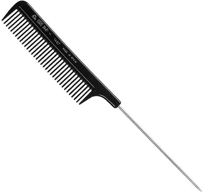 Grzebień do włosów z metalowym szpikulcem, 01467 - Eurostil — Zdjęcie N1