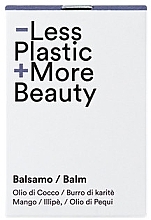 Kup Balsam w kostce do ciała i włosów Grejpfrut - Sapone Di Un Tempo Less Plastic More Beauty Solid Hair & Body Balm