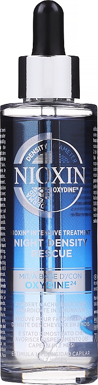 Serum wzmacniające włosy - Nioxin Night Density Rescue Serum