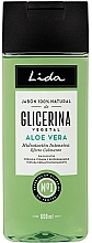 Żel pod prysznic - Lida Glicerina Vegetal Aloe Vera — Zdjęcie N1
