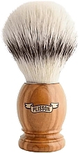 Pędzel do golenia - Plisson Oliver Handle Shaving Brush With White Fiber — Zdjęcie N1