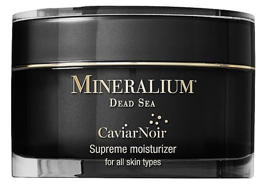 Nawilżający krem do twarzy z kawiorem - Mineralium Caviar Noir Supreme Moisturizer — Zdjęcie N1