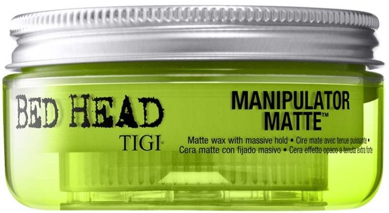 Intensywnie utrwalający matujący wosk do włosów - Tigi Bed Head Manipulator Matte Wax With Massive Hold — Zdjęcie N1
