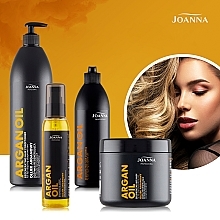 Regenerujący szampon do włosów wymagających szczególnej pielęgnacji z olejem arganowym - Joanna Professional — Zdjęcie N9