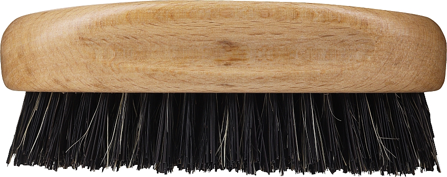 Drewniana szczotka do brody z naturalnego włosia - Ronney Beard Brush — Zdjęcie N1