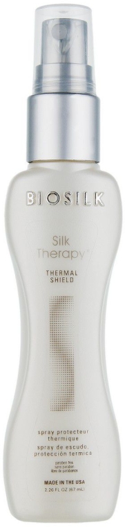 Termoochronny spray z jedwabiem - BioSilk Silk Therapy Thermal Shield Spray