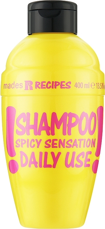 PRZECENA! Szampon do codziennego stosowania - Mades Cosmetics Recipes Spicy Sensation Daily Use Shampoo * — Zdjęcie N1