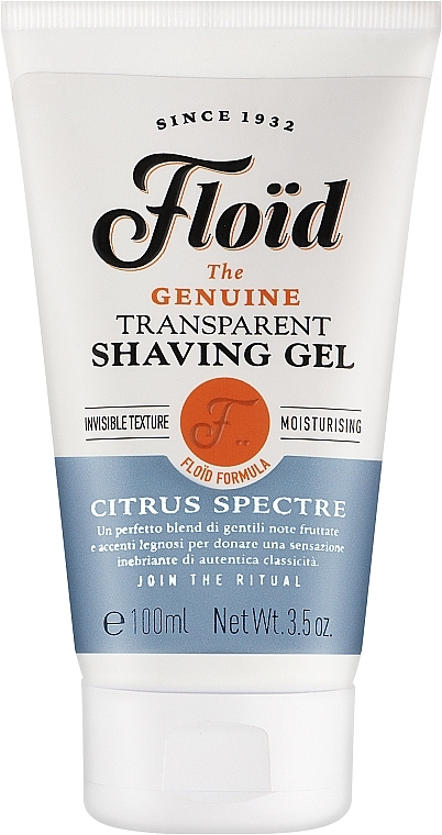 Przezroczysty żel do golenia - Floid Citrus Spectre Shaving Gel