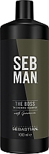 Szampon zwiększający objętość cienkich włosów - Sebastian Professional Seb Man The Boss Thickening Shampoo — Zdjęcie N7