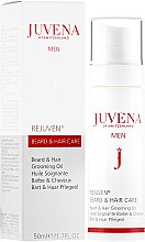 Olejek do brody i włosów dla mężczyzn - Juvena Rejuven Men Beard & Hair Grooming Oil — Zdjęcie N1