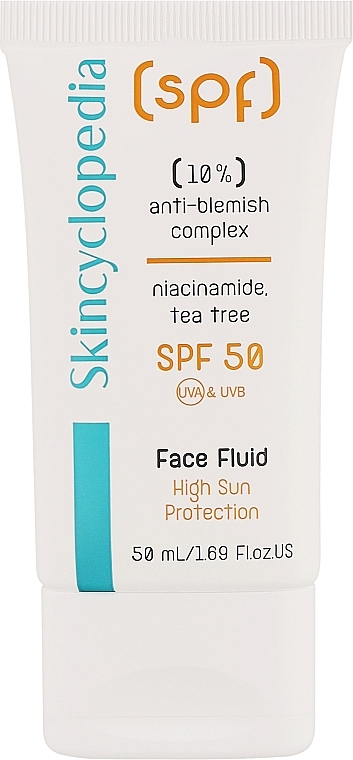 Fluid do twarzy przeciw wysypce - Skincyclopedia Face Fluid SPF50 — Zdjęcie N1