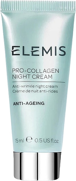 Nawilżający krem-żel do twarzy na noc z kolagenem - Elemis Pro-Collagen Night Cream (mini) — Zdjęcie N1