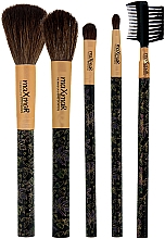 Zestaw pędzli do makijażu, MB-205, 5 szt. - MaxMar Brushes Set — Zdjęcie N1