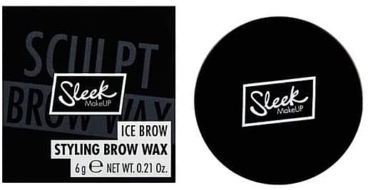 Wosk do brwi - Sleek MakeUP Ice Styling Brow Wax — Zdjęcie N2
