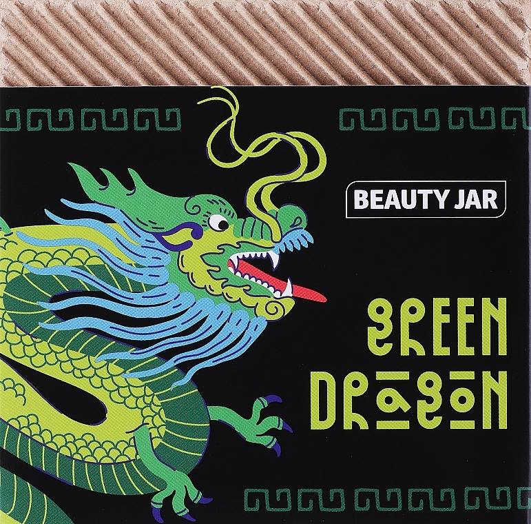 Zestaw Zielony Smok - Beauty Jar Green Dragon (sh gel/150g + b/scr/100g) — Zdjęcie N1