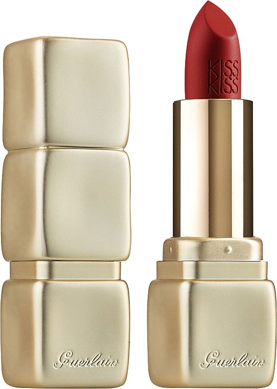 Nawilżająca matowa szminka do ust - Guerlain KissKiss Matte Lipstick