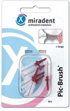 Kup Zapasowe międzyzębowe szczoteczki, 0,8 mm/6,5 mm, czerwone - Miradent Pic-Brush Refill