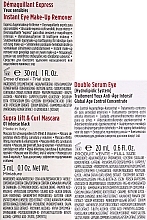 Zestaw - Clarins Eye Collection Kit (serum/20ml + mascara/3ml + remover/30ml) — Zdjęcie N3