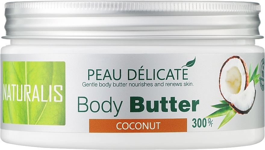 Masło do ciała - Naturalis Peau Delicate Coconut Body Butter — Zdjęcie N1