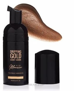 Mini mus samoopalający - Sosu by SJ Dripping Gold Luxury Tanning Mini Mousse — Zdjęcie Dark