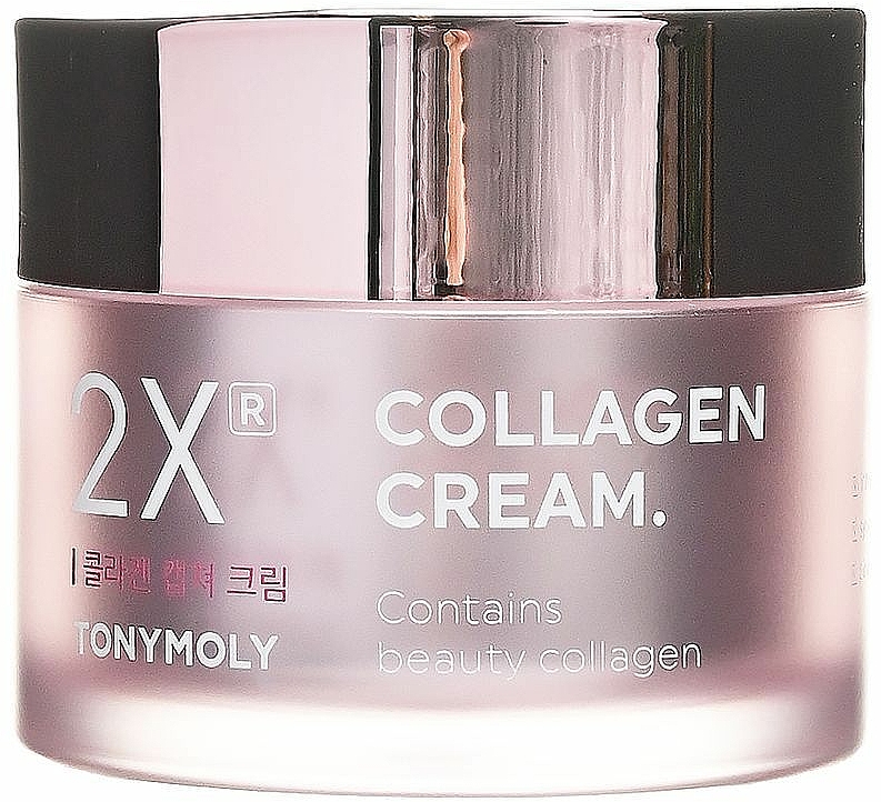 Kolagenowy krem ​​do twarzy - Tony Moly 2X Collagen Capture Cream — Zdjęcie N1