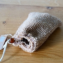 Woreczek na mydło wykonany w 100% z juty - Najel Soap Bag — Zdjęcie N4