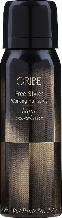 Elastycznie utrwalający ultrasuchy lakier do włosów - Oribe Free Styler Working Hair Spray — Zdjęcie N1