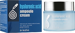 Kup Nawilżający krem do twarzy - Zenzia Hyaluronic Acid Ampoule Cream