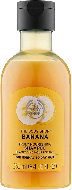 Odżywczy szampon do włosów Banan - The Body Shop Nourishing Banana Shampoo — Zdjęcie N1