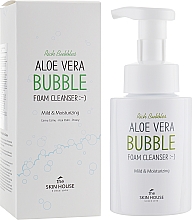 Kup Nawilżająca pianka do mycia twarzy z aloesem - The Skin House Aloe Vera Bubble Foam Cleanser
