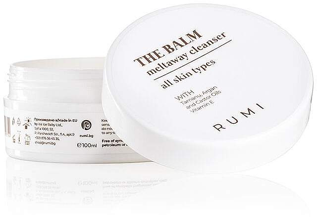 Balsam do demakijażu i głębokiego oczyszczania twarzy - Rumi Cosmetics The Balm Meltaway Cleanser — Zdjęcie N1