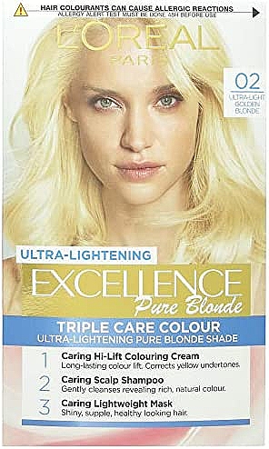 Farba do włosów - L'Oreal Paris Excellence Pure Blonde  — Zdjęcie N1