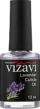 Lawendowy olejek do skórek - Vizavi Professional Lavender Cuticle Oil — Zdjęcie N1