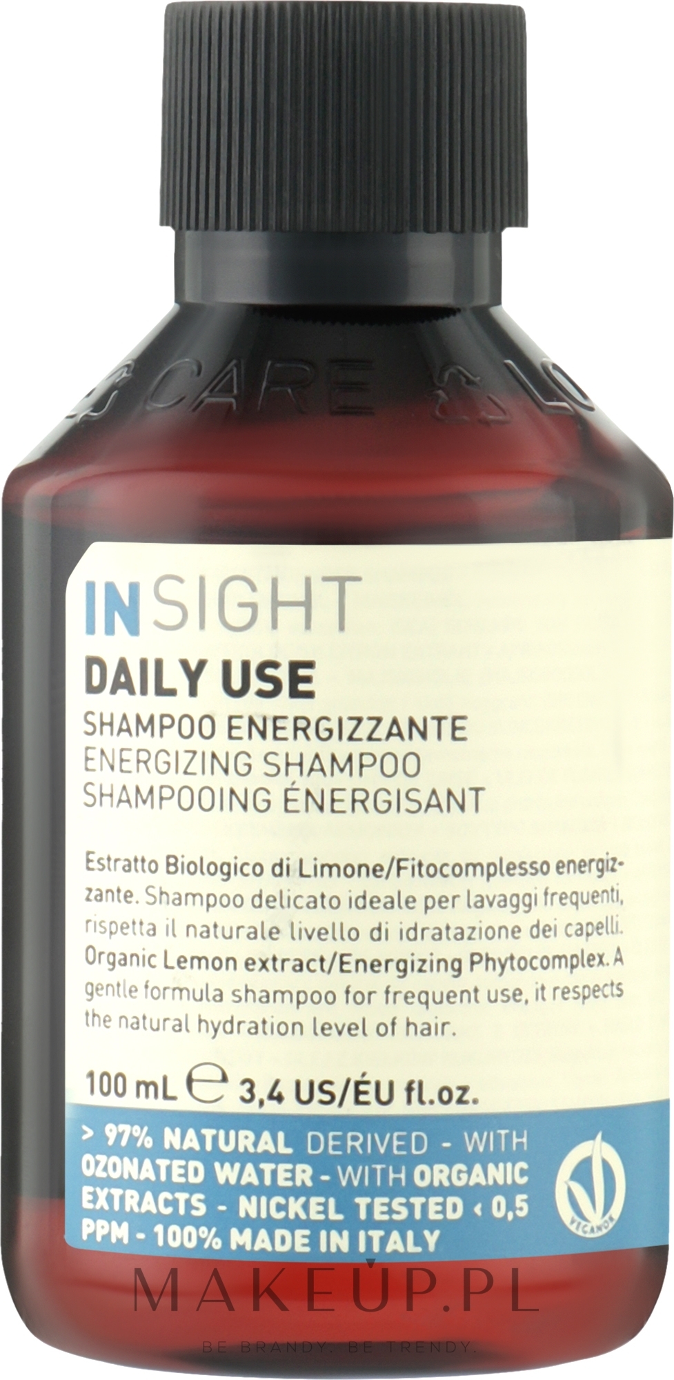 Energetyzujący szampon do codziennej pielęgnacji włosów - Insight Daily Use Energizing Shampoo — Zdjęcie 100 ml
